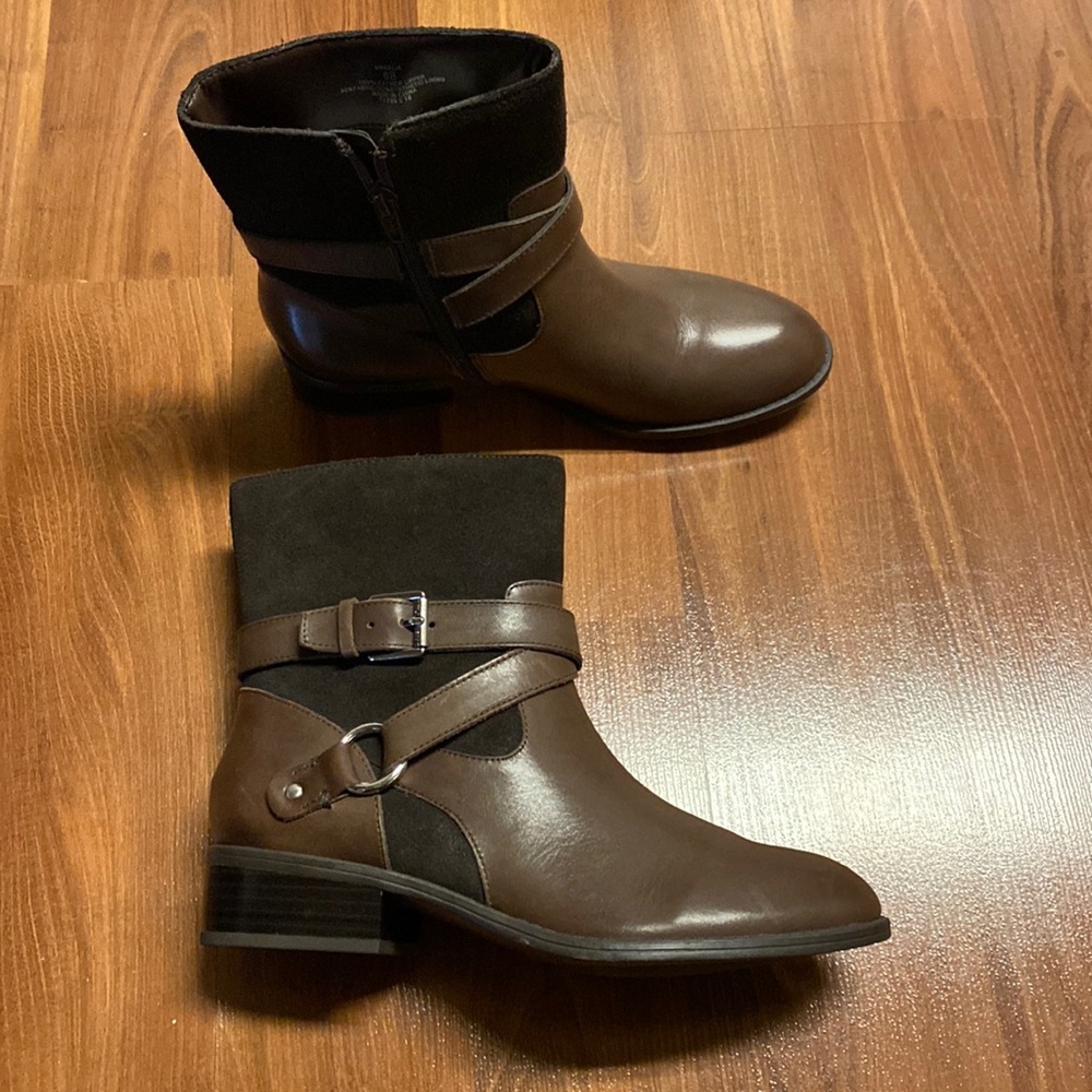 Ralph Lauren Makalia Brown Boots